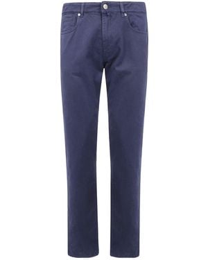 Incotex Five-Pocket Trousers - Blue