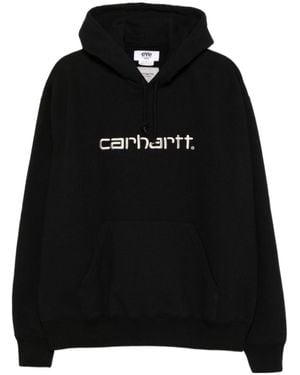 Junya Watanabe Carhartt Drawstring Hoodie - Black