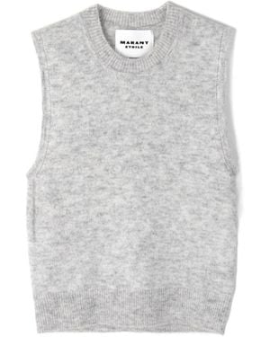 Isabel Marant Isabel Marant Étoile Ametis Knitted Vest - Grey