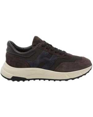 Hogan Lace-Up Sneakers - Black
