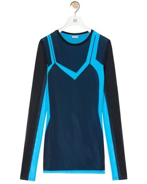 Loewe Long Sleeve Top - Blue