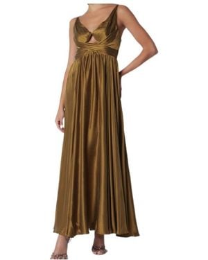 Zimmermann Draped Maxi Skirt - Brown