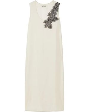 Rohe Silk Dress - White