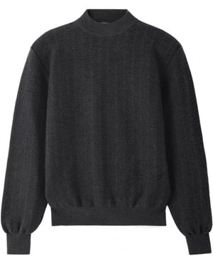 Jacquemus Gallone High-Neck Sweater - Gray