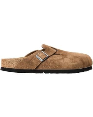 Birkenstock Classic Flat Sandals - Brown