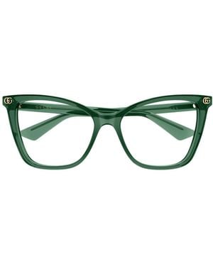 Gucci Cat-Eye Eyeglasses - Green