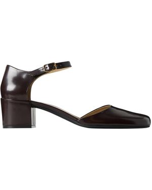 The Row Penelope Ankle-Strap Heeled Pumps - Multicolor