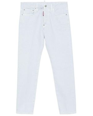 DSquared² Slim-Fit Jeans - White