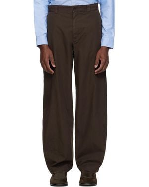 A.P.C. Cotton Pants - Brown