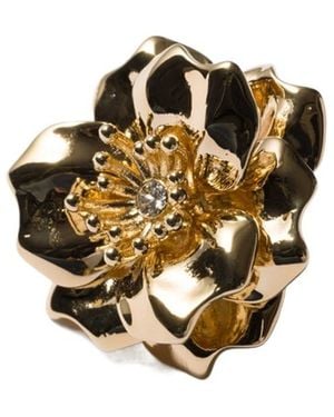Miu Miu Metal Brooch - Metallic