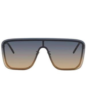 Saint Laurent Eyewear Oversized Frame Sunglasses - Blue