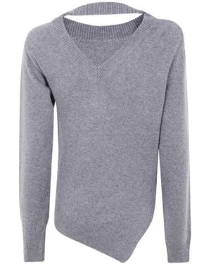 Rohe Two-Way Deconstructed Jumper - Blue