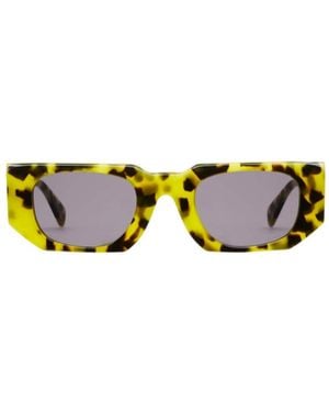 Kuboraum Geometric Sunglasses - Multicolour