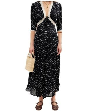 RIXO London Amina Dress Ld61 - Black