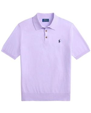 Polo Ralph Lauren Classic Piqué Polo Shirt - Purple