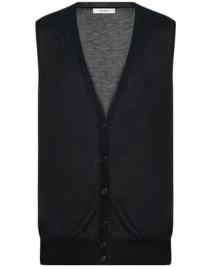 The Row Neel Vest - Black