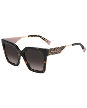 Missoni Oversized Frame Sunglasses - Metallic