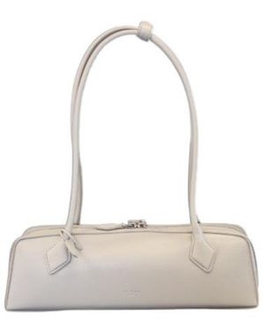 Alaïa Alaïa Le Teckel Medium Shoulder Bag - White