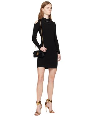 Balmain Knit Dress - Black