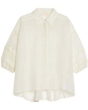 iBlues Silk-Blend Shirt - White