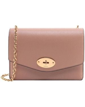 Mulberry Twist Lock Darley Small Crossbody Bag - Pink