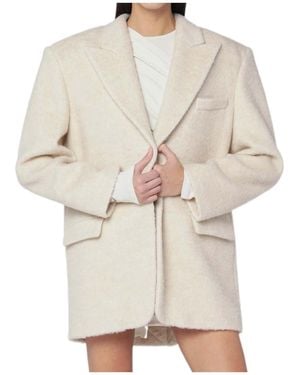 ANDAMANE Oversized Jacket - White