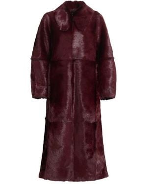 By Malene Birger Long-Sleeved Coat - Red