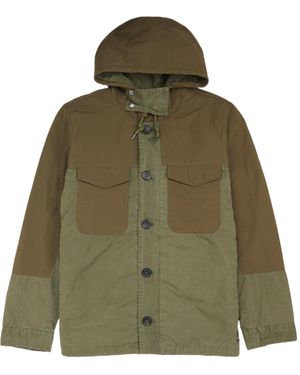 Paul Smith Long-Sleeved Hooded Casual Jacket - Green