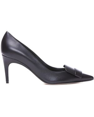 Sergio Rossi Pointed-Toe Pump - Blue