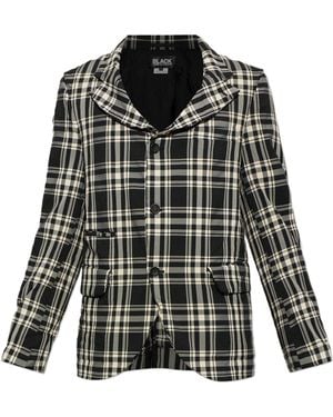 Comme des Garçons Long-Sleeved Suit Jacket - Black