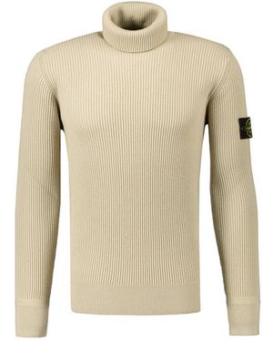 Stone Island Compass-Badge Jumper - Natural