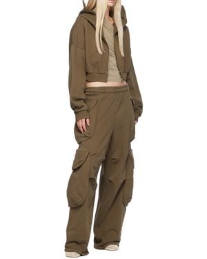 Entire studios Cropped Hoodie - Natural