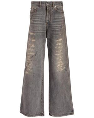 Dior Flared Jeans - Grey
