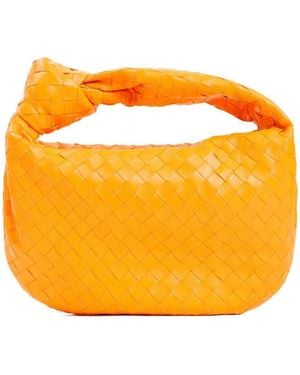 Bottega Veneta Jodie Intrecciato Bag - Orange