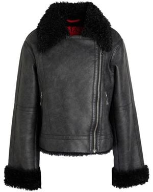 MAX&Co. Shearling Teddy Fleece - Black