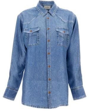 Pierre Louis Mascia Denim Shirt - Blue