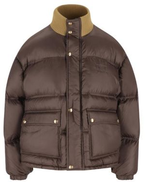 Celine Puffer Jacket - Brown