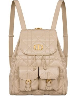 Dior Medium Caro Backpack - Natural
