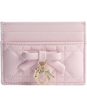 Dior Lady Freesia Card Holder - Pink