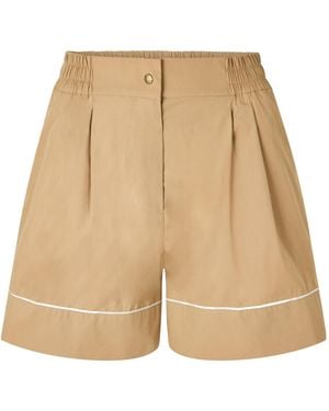 Moncler Simple Shorts - Natural