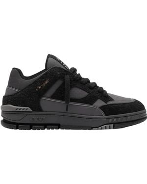 Axel Arigato Area Lo Fluffy Trainers - Black