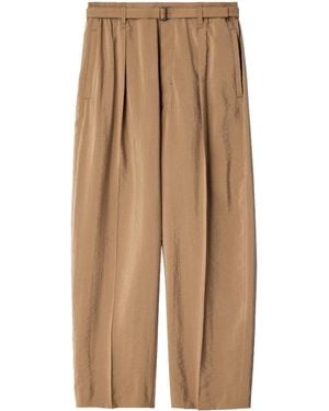 Lemaire Belted Relaxed Pants - Natural