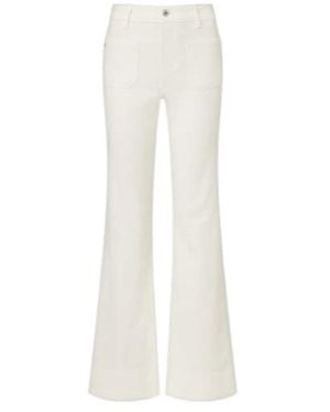 AG Jeans Vicky Flared Jeans - White