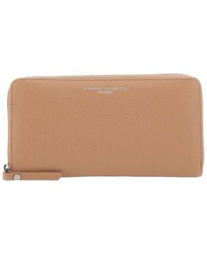 Gianni Chiarini Grain Zip-Around Wallet - Natural