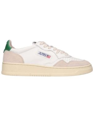 Autry Medalist Low-Cut Sneakers - Natural