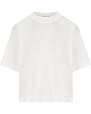 Moncler Boxy Cotton T-Shirt - White
