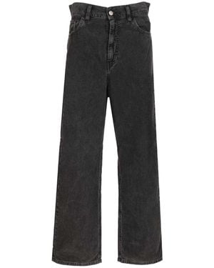 Carhartt Brandon Velvet Loose Trousers - Black