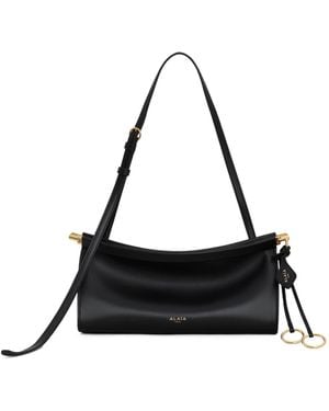 Alaïa Le Click East West Small Leather Bag - Black