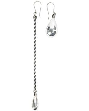 Ann Demeulemeester Judith Earrings - White