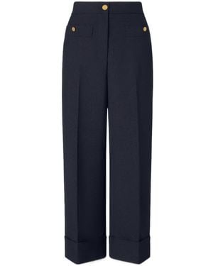 Thom Browne Hopsack Suiting Trousers - Blue